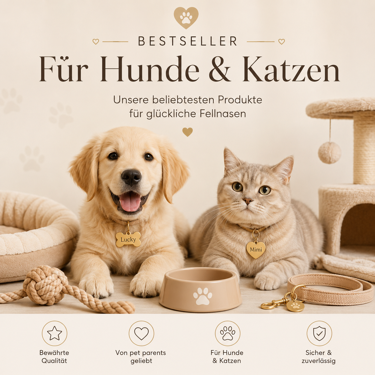 Bestseller für Hunde & Katzen