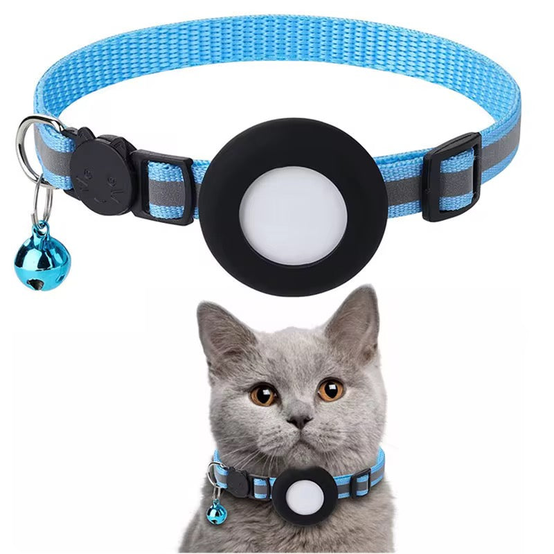 🐱 AirTag Katzenhalsband mit Sicherheitsverschluss