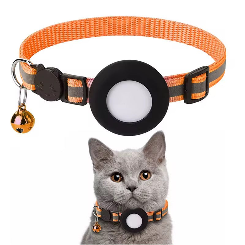 🐱 AirTag Katzenhalsband mit Sicherheitsverschluss