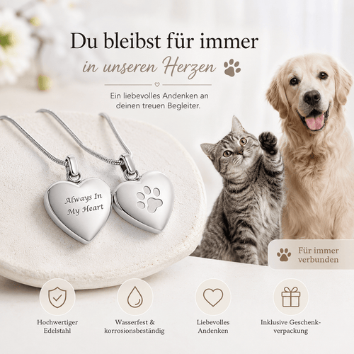 Herz Urnenkette - Ein liebevolles Andenken für die Ewigkeit