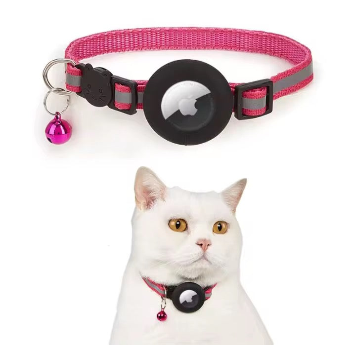 🐱 AirTag Katzenhalsband mit Sicherheitsverschluss