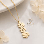 Personalisierte Pfoten Halskette aus 925 Sterling Silber – Deine Lieblinge immer bei dir 🐾