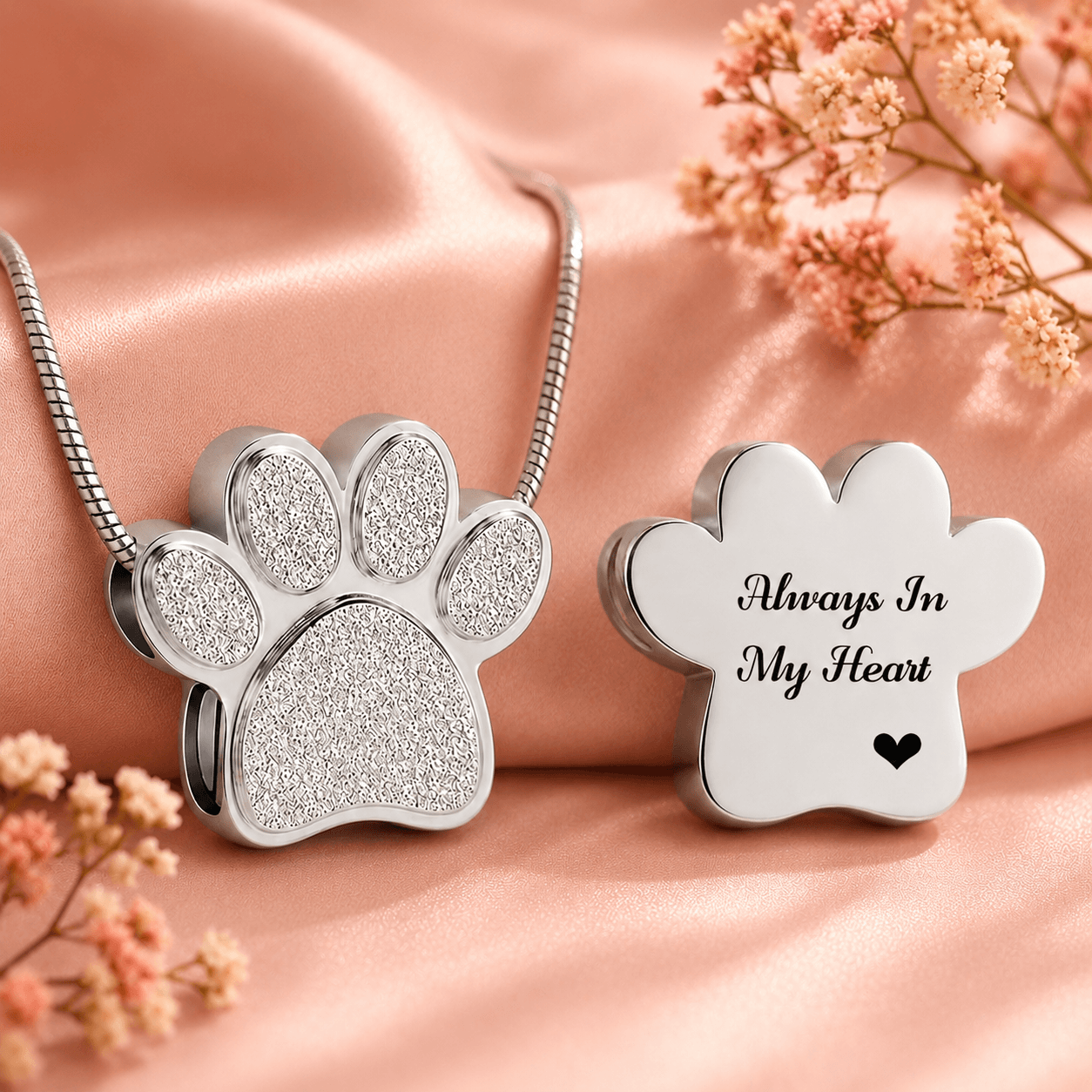 🐾 Pfoten Erinnerungskette - Always In My Heart 🤍