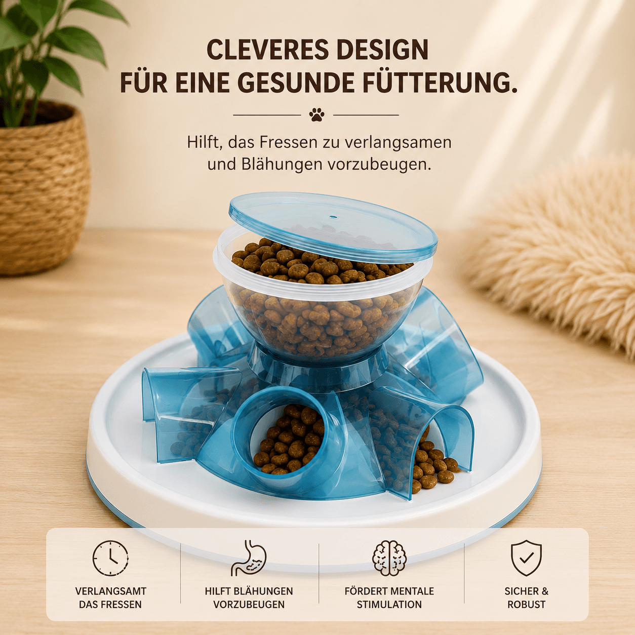 Trixie Cat Activity Tunnel Feeder