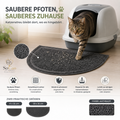 Trixie Vorleger für Katzentoiletten halbrund