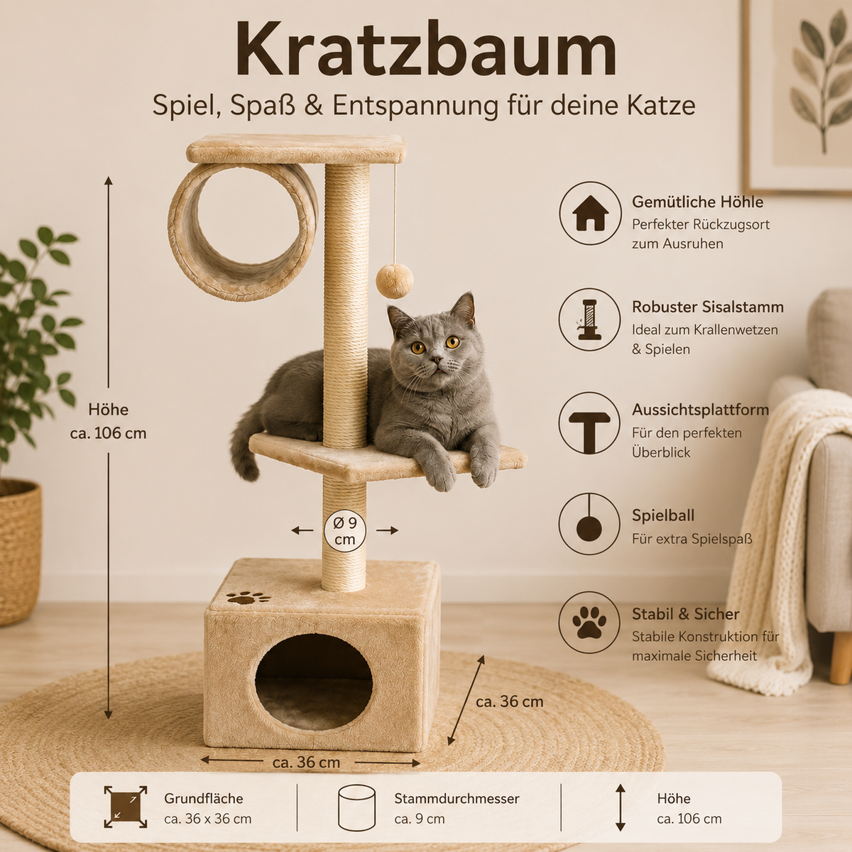 Trixie Kratzbaum San Fernando