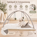 Trixie Junior Kratzmatte mit Spielzeugen