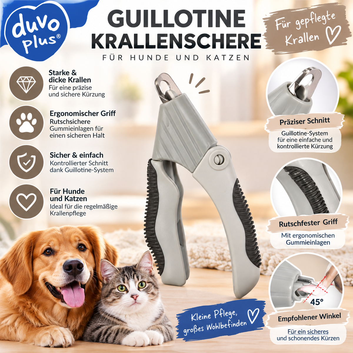 Duvoplus Krallenzange Guillotine