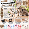 Karlie ASP Katzengeschirr mit Leine
